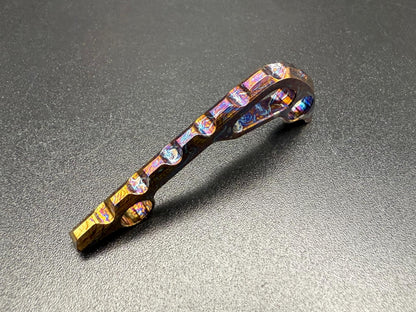 TITANIUM Lightning Ano Back Spacer for Benchmade Bugout 535