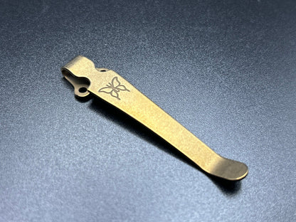 Titanium Deep Carry Pocket Clip fits all Benchmade