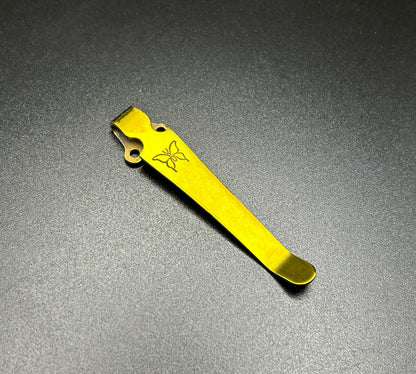 Titanium Deep Carry Pocket Clip fits all Benchmade