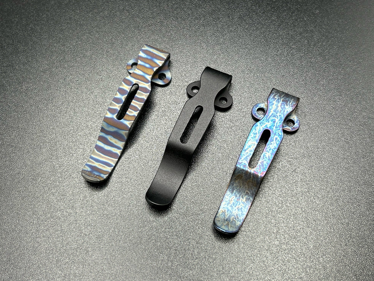 Titanium Deep Carry Pocket Clip fits most Benchmade