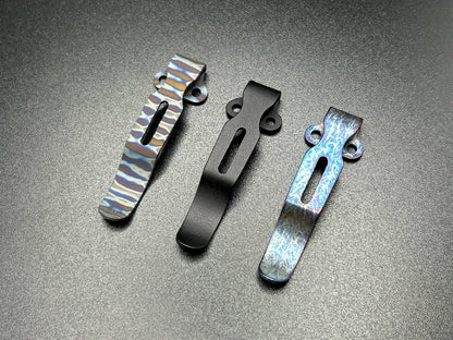 Titanium Deep Carry Pocket Clip fits most Benchmade