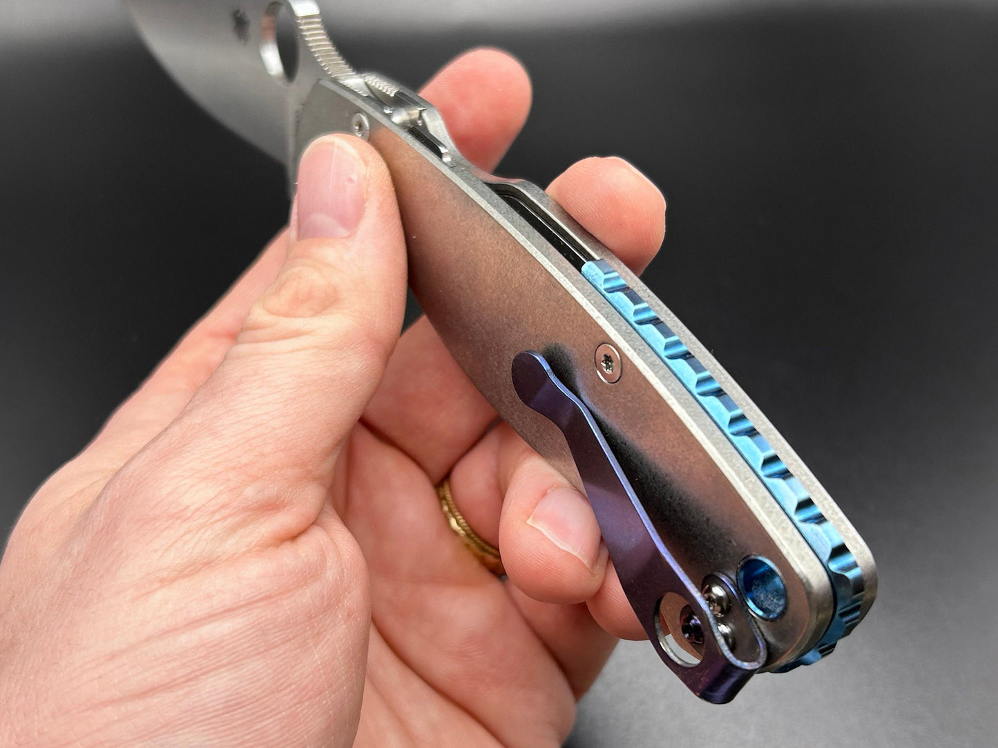 Spyderco Paramilitary 2 Spacer Titanium