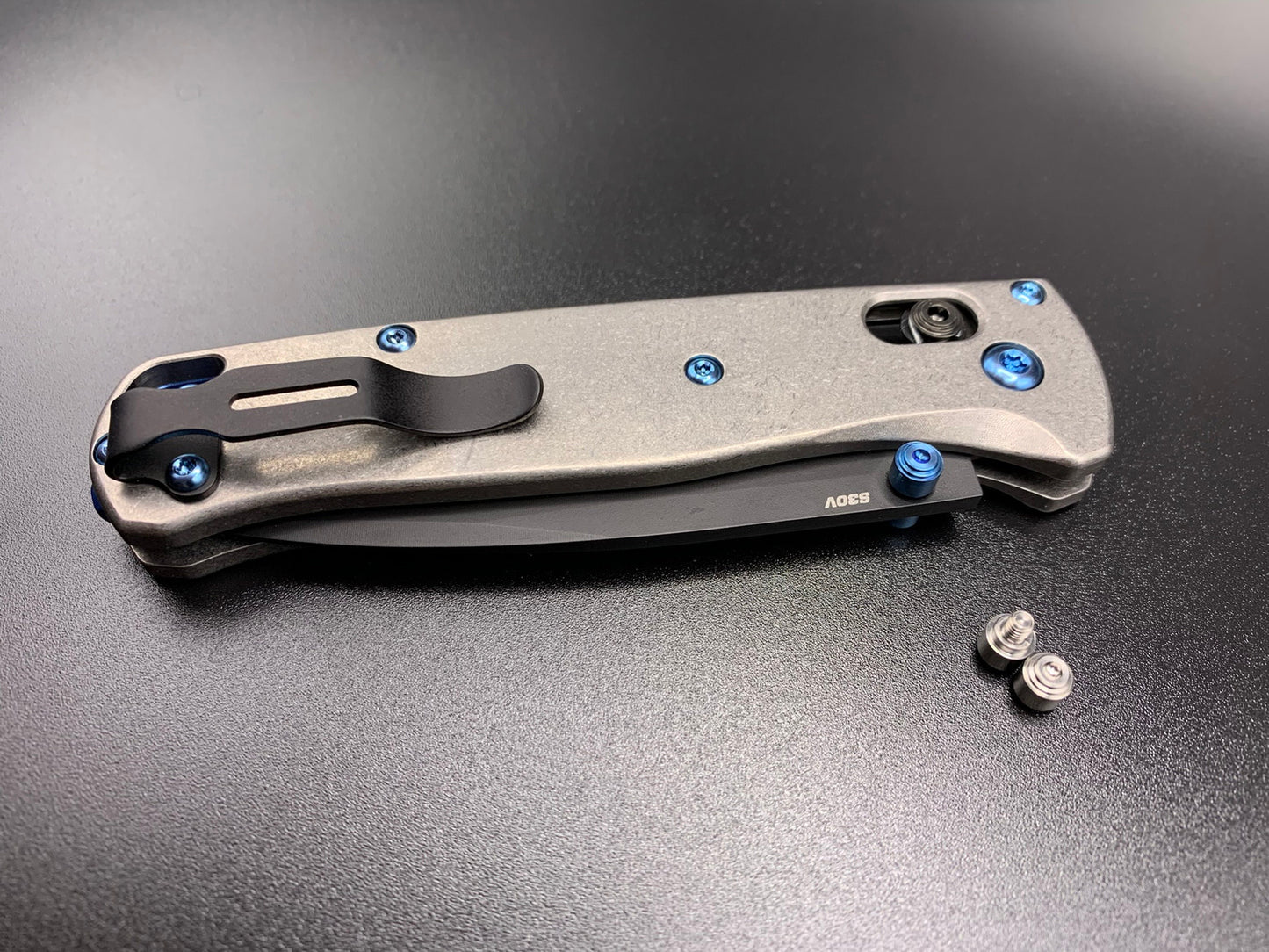Benchmade Titanium Thumb Studs for 535 537 533 940 551 552 553 710 730 950 570 590 560
